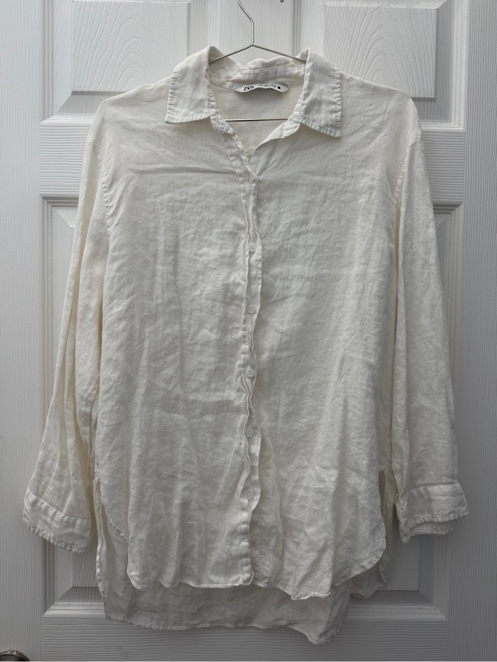 Zara Linen Button Down
